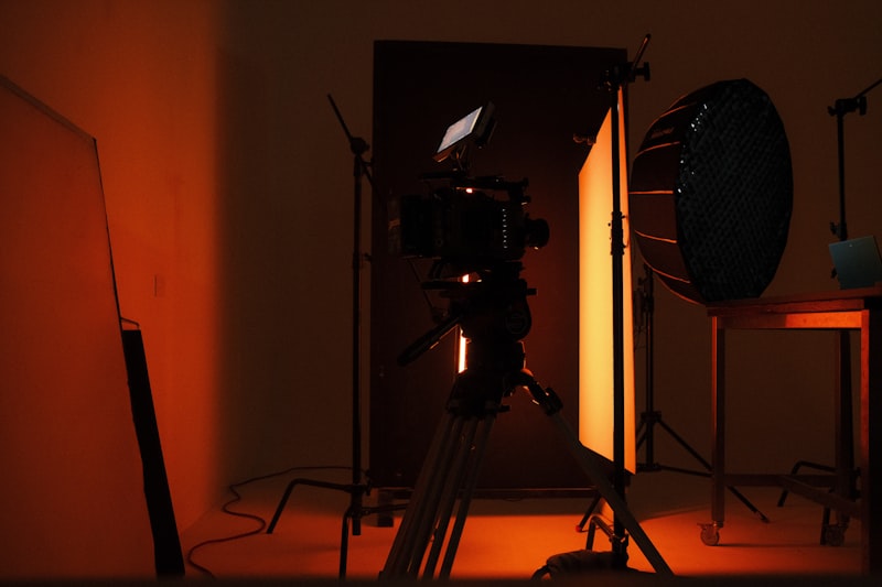 Studio setup neon